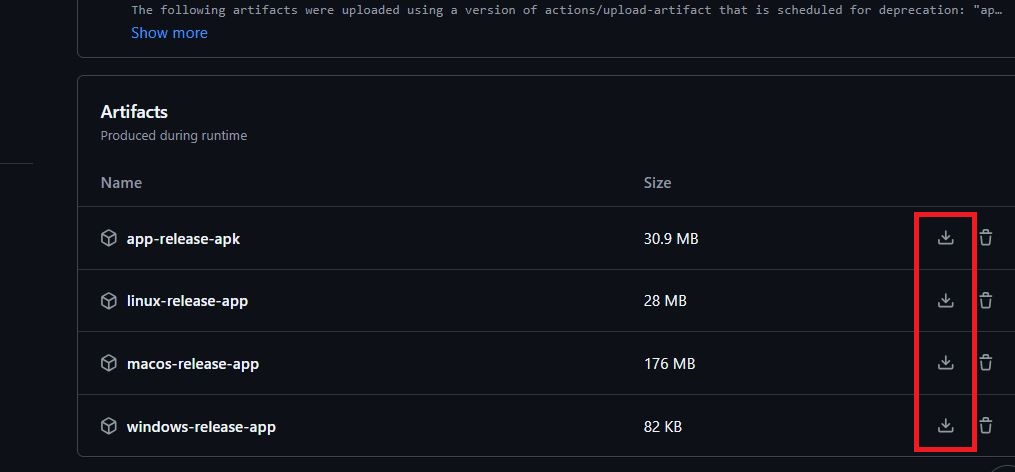 Choosing Device Version to Download